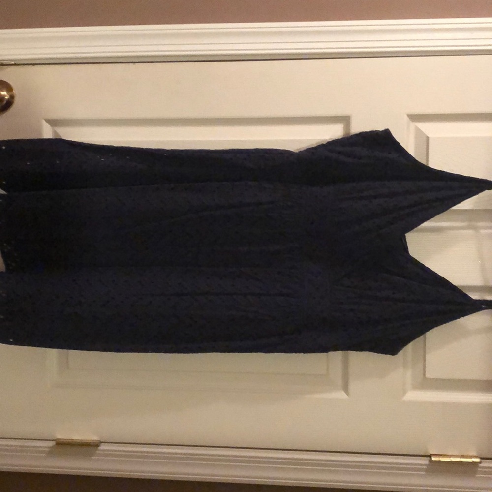 Navy blue dress